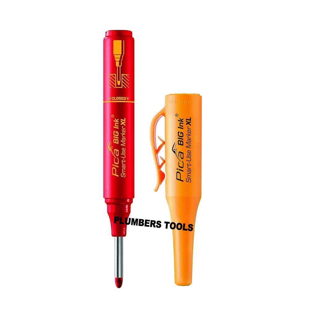 Pica INK BIG XL Red Permanent Marker Pen