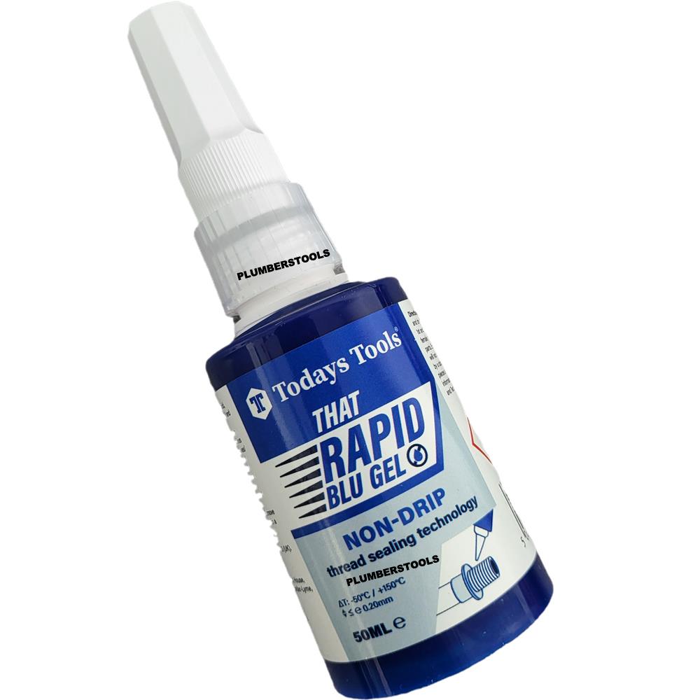 That Rapid Blu Gel Stuff 50ml Liquid PTFE Anaerobic Sealant Non Drip