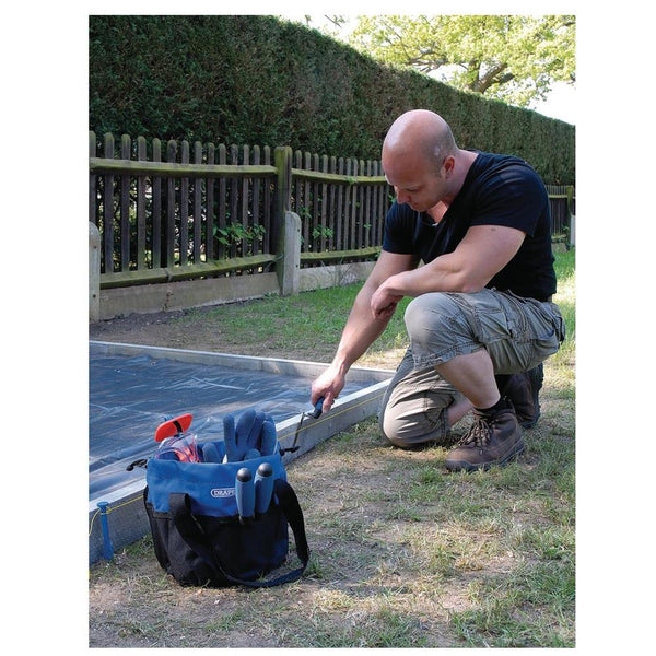 Draper 14 Pocket Bucket-Shaped Tool Bag