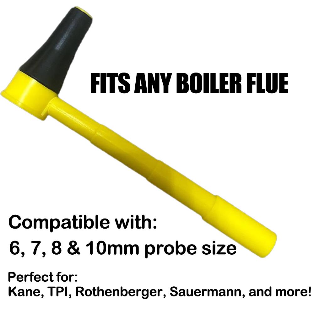 Trappex Universal Angled Flue Gas Analyser Probe Adaptor
