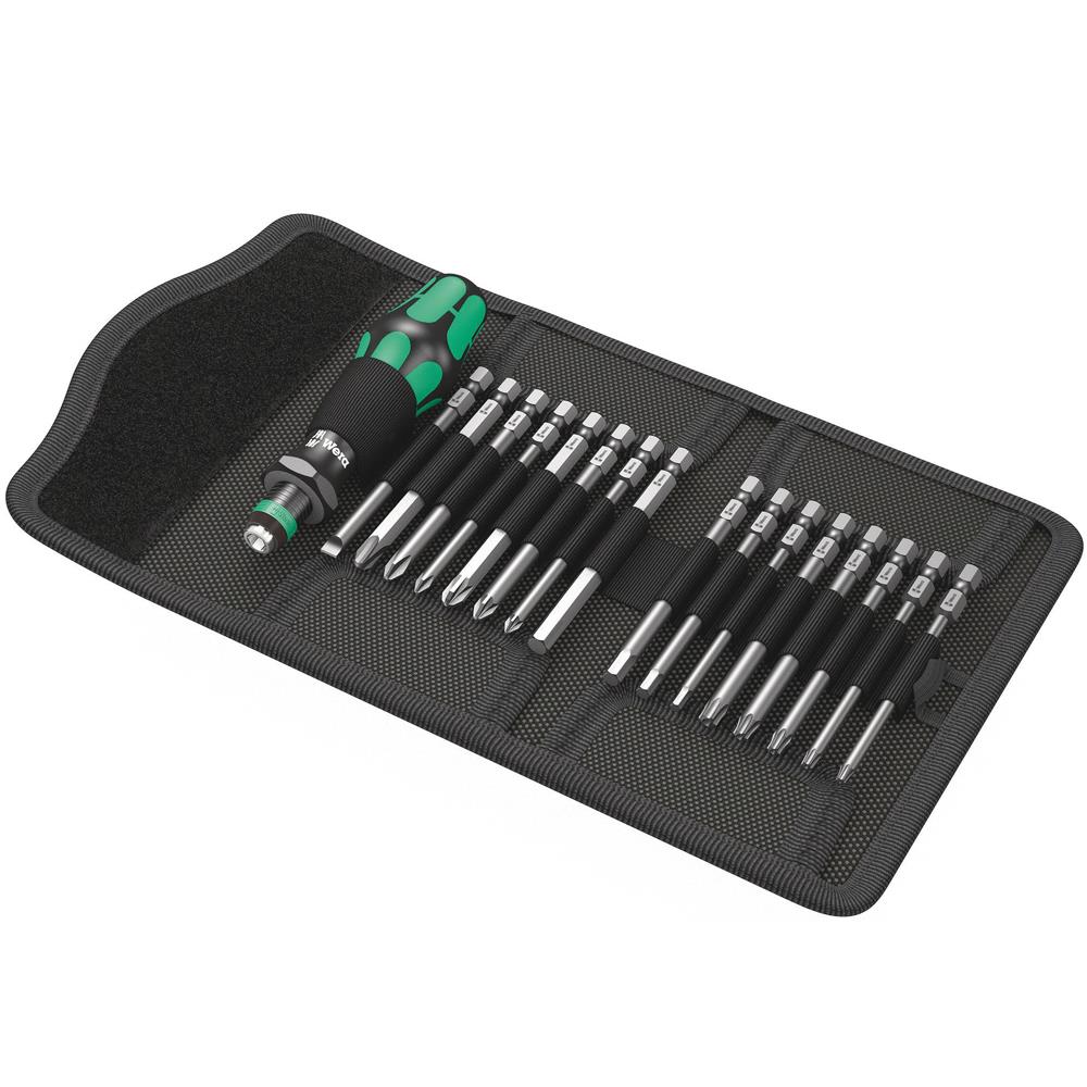 Wera KK60 - 17 Piece Interchangeable Screwdriver Set