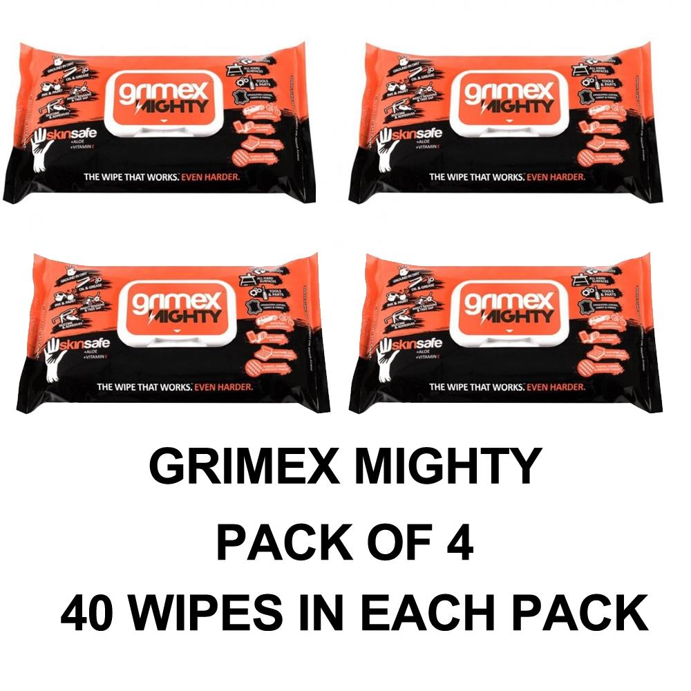 x4 GRIMEX MIGHTY WIPES 40