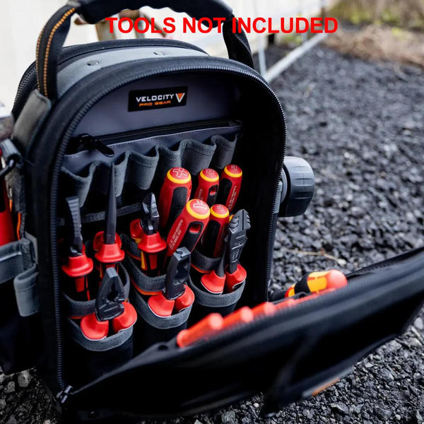 Velocity Stealth NB 200 Nic Bundy Electricians Service Tool Bag Black