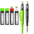 Pica Fine Dry Precise 0.9mm Automatic Pencil + Graphite H, HB, Red & White Refills