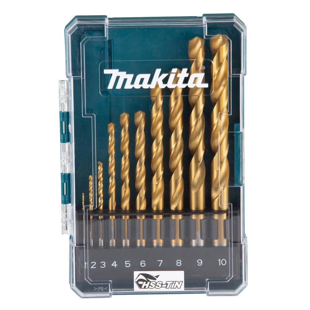 Makita Metal Drill Bit 10 Piece Set HSS