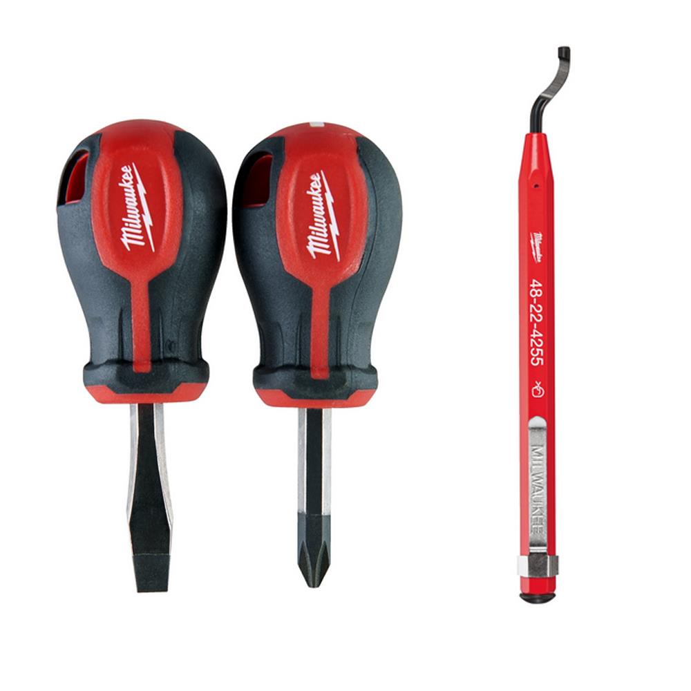 Milwaukee Stubby Screwdriver & Reaming Pen