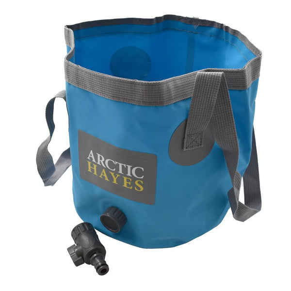 Arctic Hayes 12L & 20L Folding Flexi Bucket with Tap - 2 Pack
