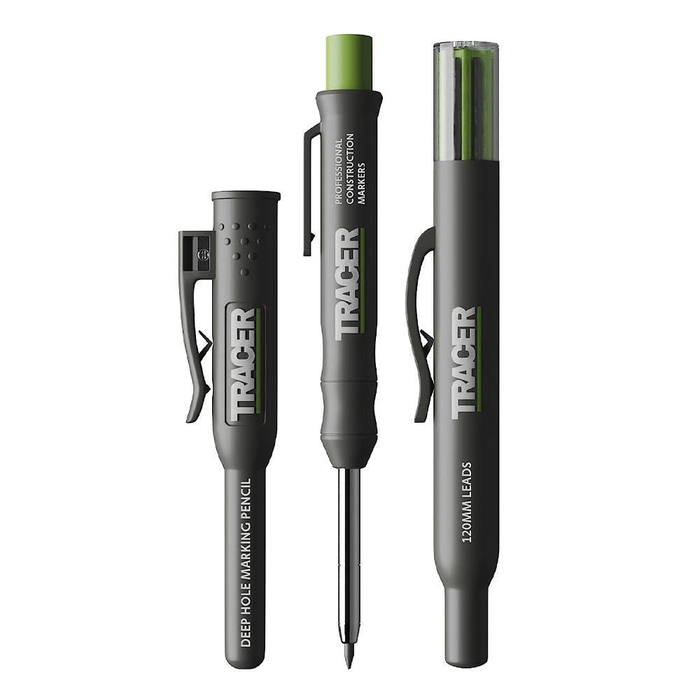 Tracer Deep Hole Marking Pencil + Refills