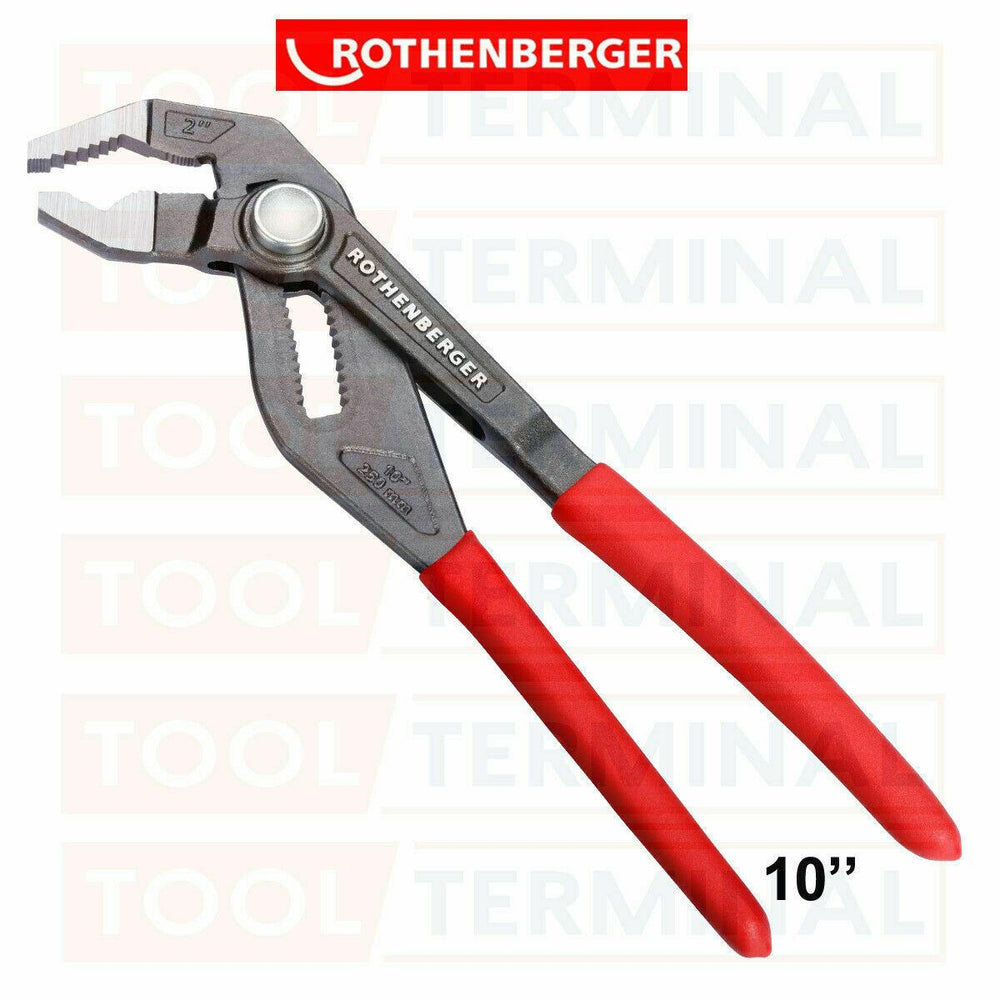 Rothenberger Rogrip F 1K 10'' Water Pump Pliers Button