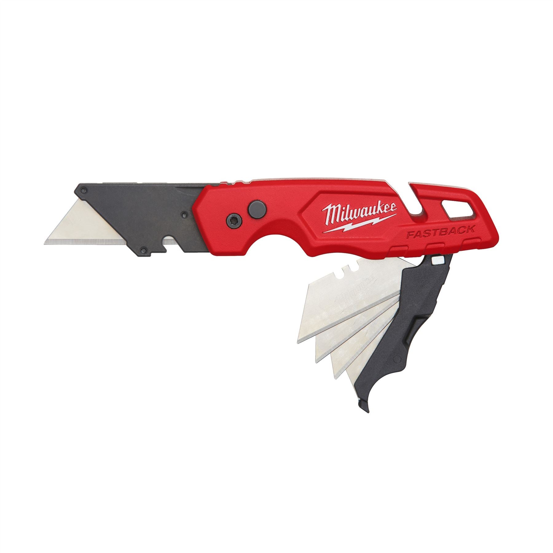 Milwaukee FASTBACK FLIP UT. KNIFE W BLADE STOR.