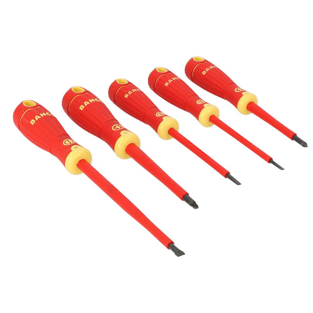 Bahco VDE Screwdriver Set 5 pack