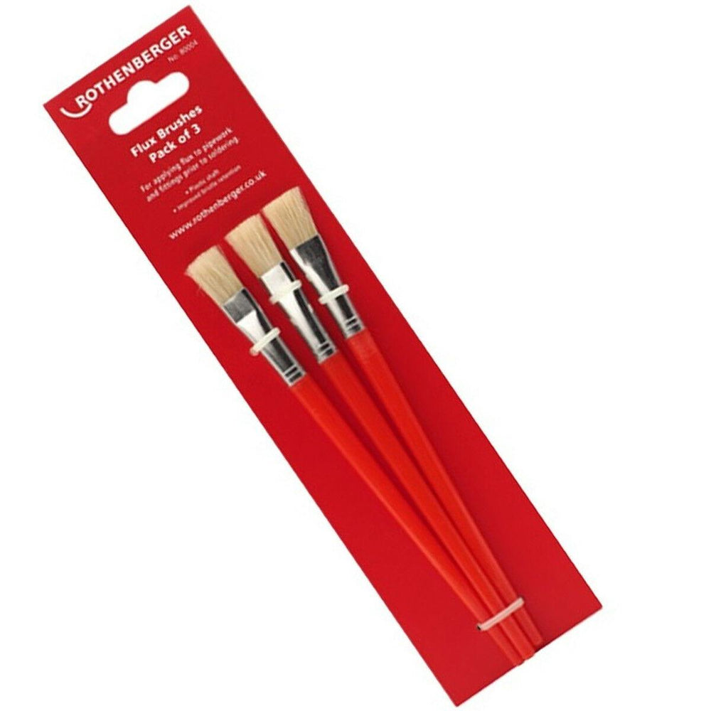 Rothenberger 3 Pack Flux Brushes
