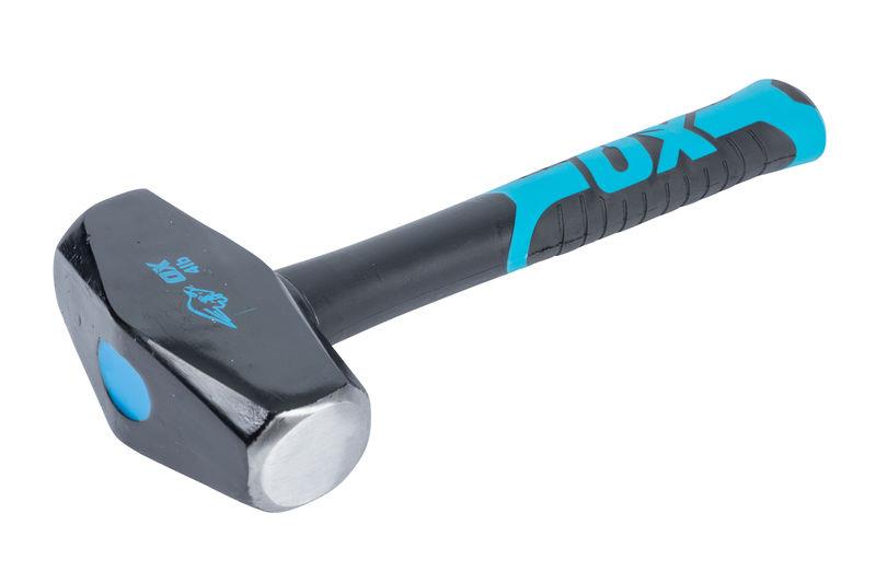 OX Trade Fibreglass Handle Club Hammer - 4 lb