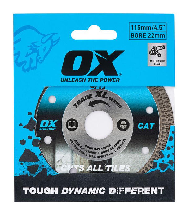 Trade XL cuts all tiles diamond blade