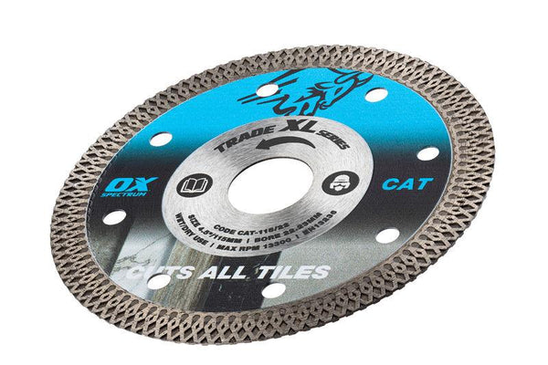 Trade XL cuts all tiles diamond blade
