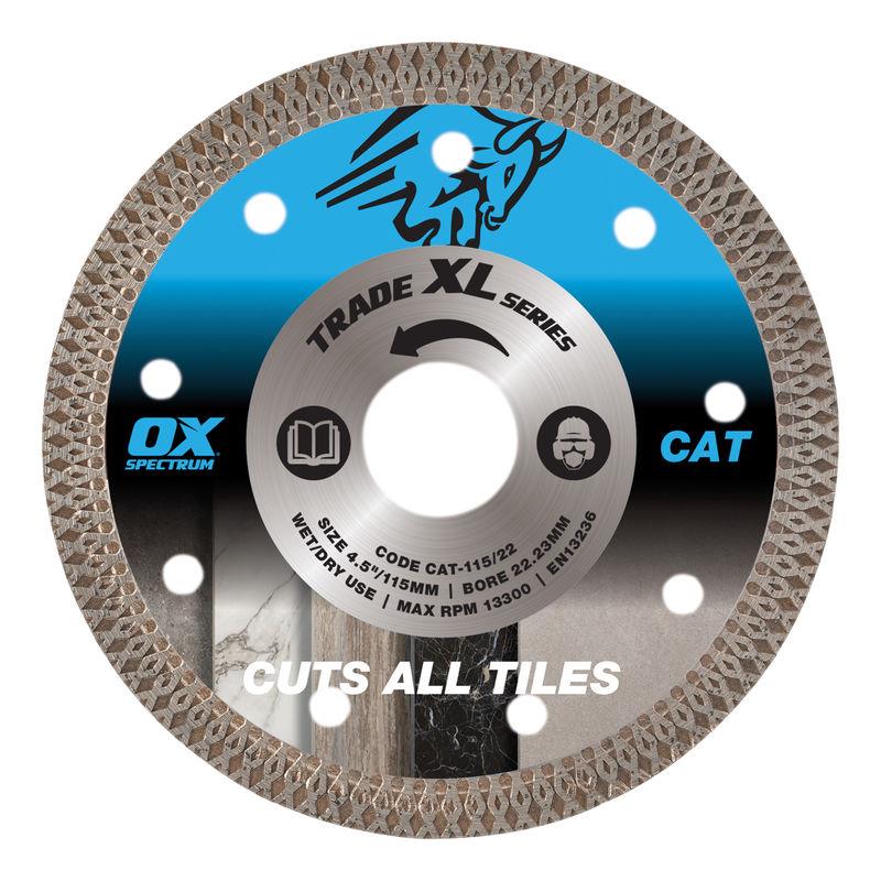 Trade XL cuts all tiles diamond blade