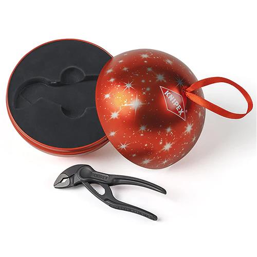 Knipex Christmas Bauble 2022 Cobra XS Pliers 100mm 87 00 100 XMAS-00