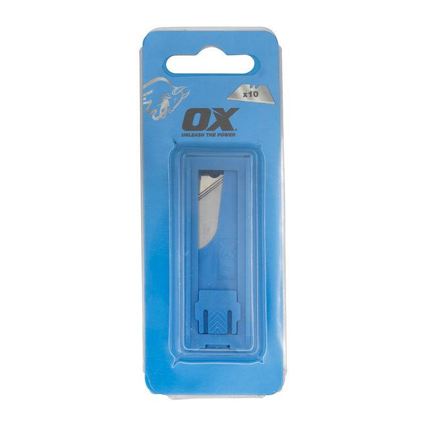OX Pro 10 Pack Heavy Duty Knife Blades & Dispenser