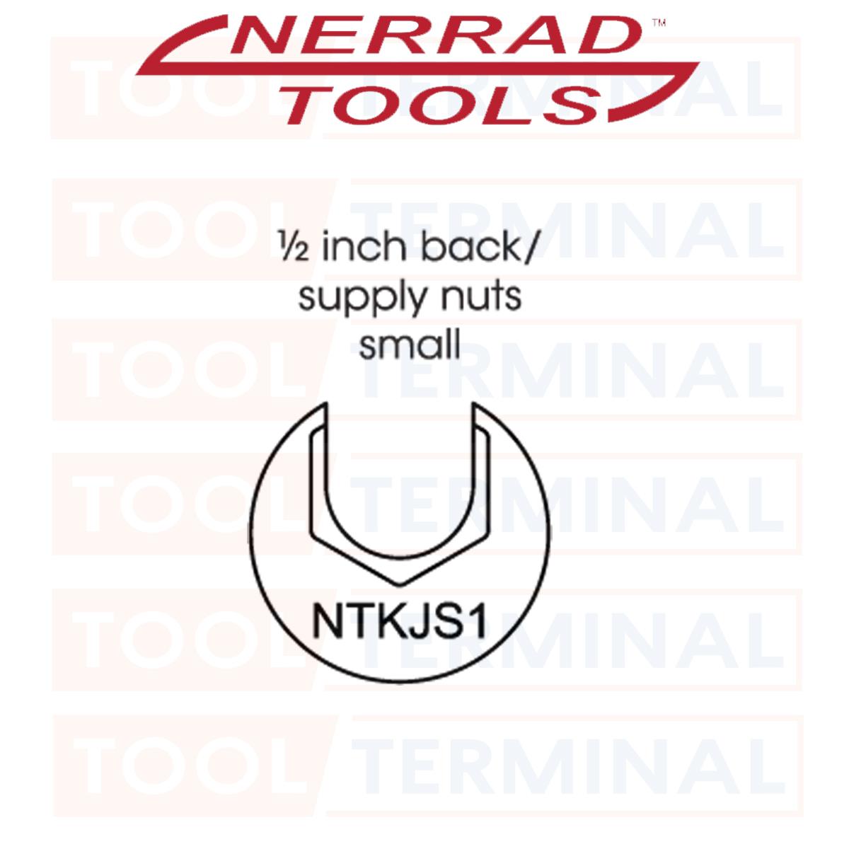 Nerrad 1/2in Back/Supply Nut Socket Size 1 Tapex Spare Part