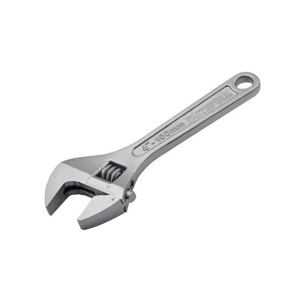 Faithfull Chrome Adjustable Spanner 100mm (4in)