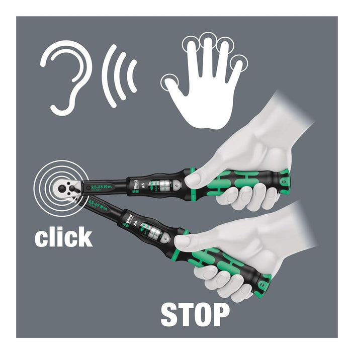 Wera Click-Torque 6004 Wrench Set – Perfect for Heat Pumps & Air Conditioning