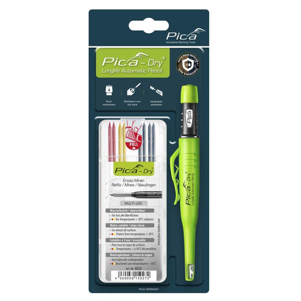 Pica Dry Pencil Pack Yellow - Red - Graphite