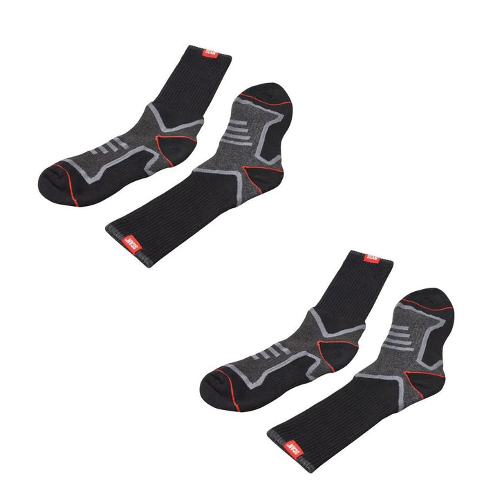 Scan Work Socks (Twin Pack) UK 6-12