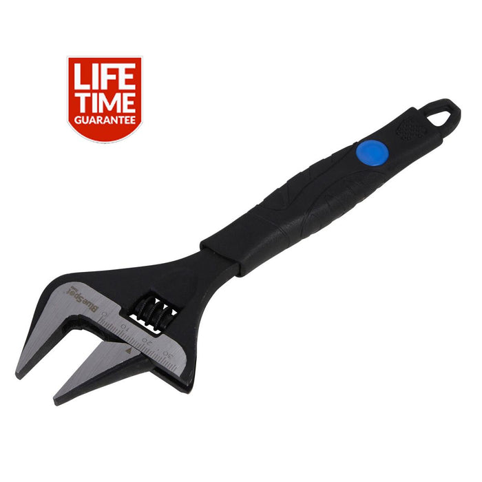 Blue Spot 200mm (8'') Adjustable Wrench 39mm Wide Jaw