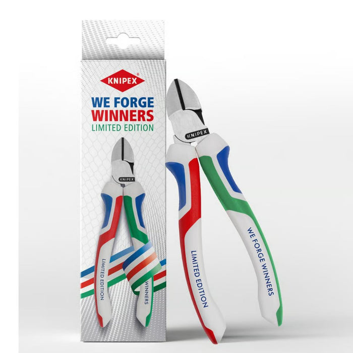 Knipex Limited Edition 2026 We Forge Winners Diagonal Side Cutting Nipper Pliers World Cup Edition