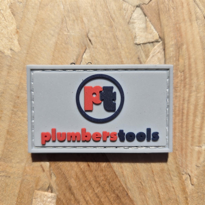 Plumbers Tools Branded PVC Velcro Patch – Fits Velocity Tool Bags