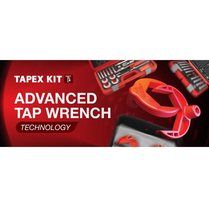 Nerrad Tapex Kit 3 - Basin Back Nut Wrench Spanner 4pcs Kit