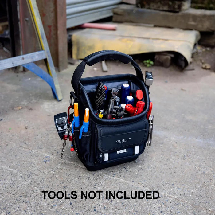 Velocity Rogue 1 Open Tote Tool Bag Shadow Black