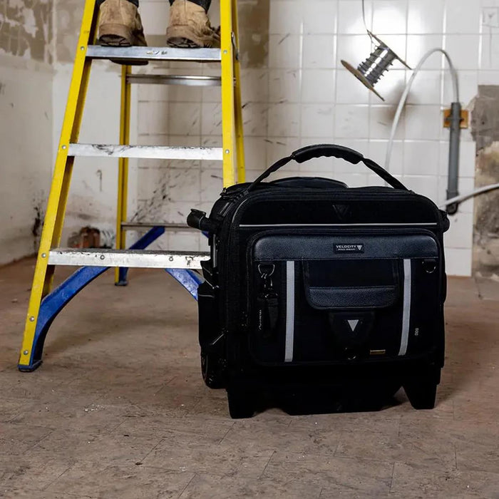 Velocity Rogue 600 Wheeler Trackable Tool Bag Shadow Black