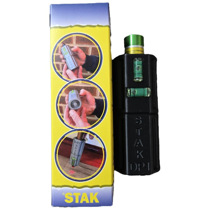 STAK Laser Hole Centre Alignment Tool with Spirit Level – For Copper Pipe 15, 22, 28 & 35mm