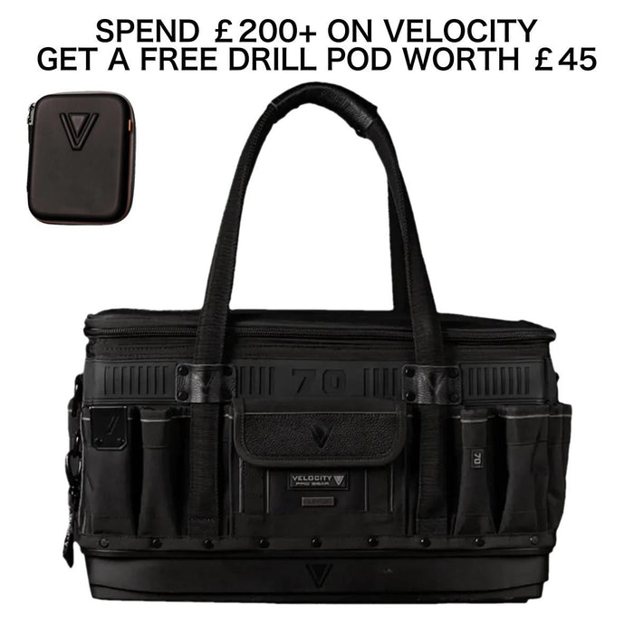 Velocity Rogue 70 PB Plumber Kit Tool Bag & Work Mat Shadow Black