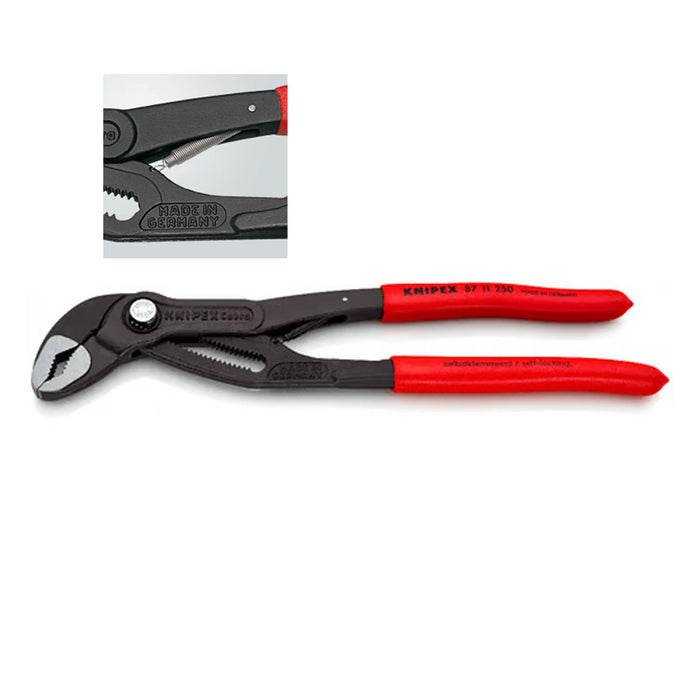 Knipex Cobra Matic Water Pump Pliers Grips 10'' (250mm)