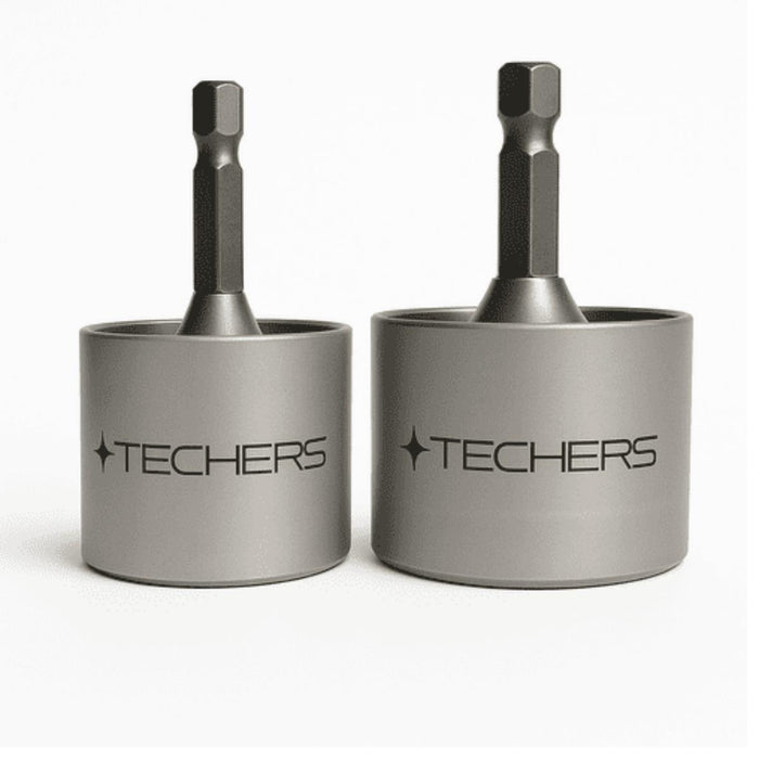 Techers 15 & 22mm Copper Pipe Cleaners Drill Attachement