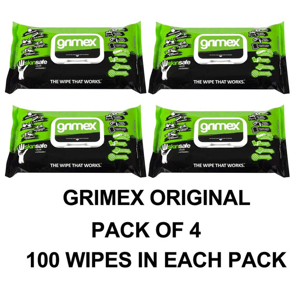x4 - GRIMEX ORIGINAL WIPES 100