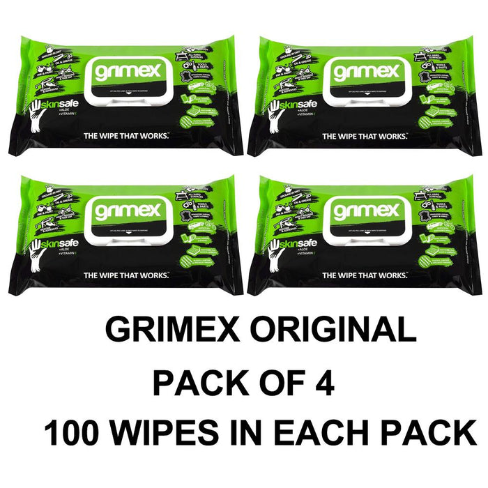 x4 - GRIMEX ORIGINAL WIPES 100
