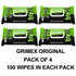 x4 - GRIMEX ORIGINAL WIPES 100
