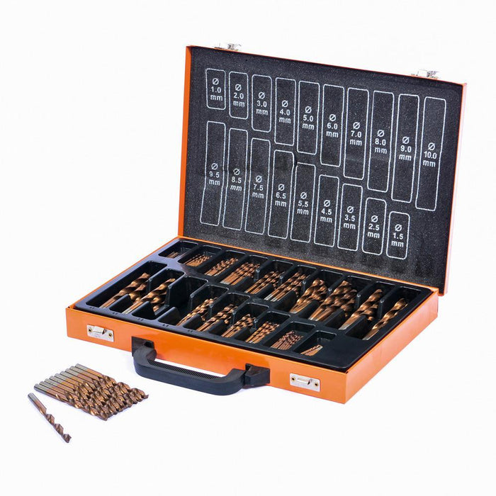 Vaunt 170 Piece HSS Cobalt Coated Drill Bit Set