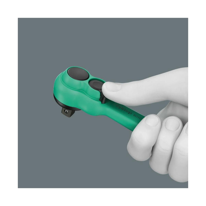 Wera SA 13 Zyklop Comfort Ratchet Socket Set 1/4'' Drive Metric