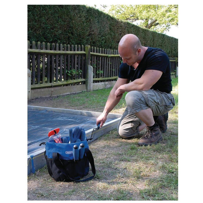 Draper 14 Pocket Bucket-Shaped Tool Bag