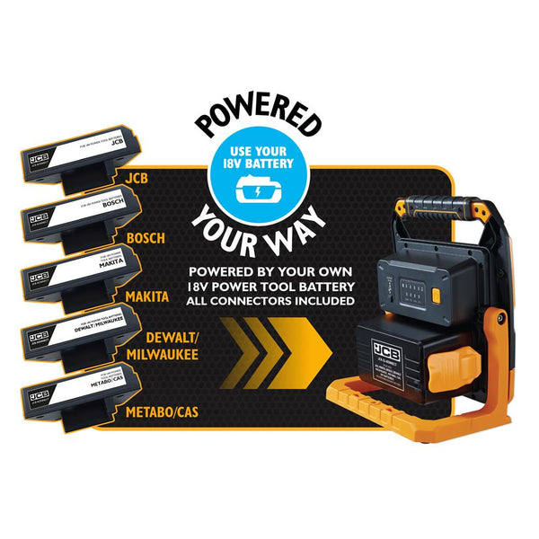 JCB KONNECT 4500 LUMEN SITE LIGHT