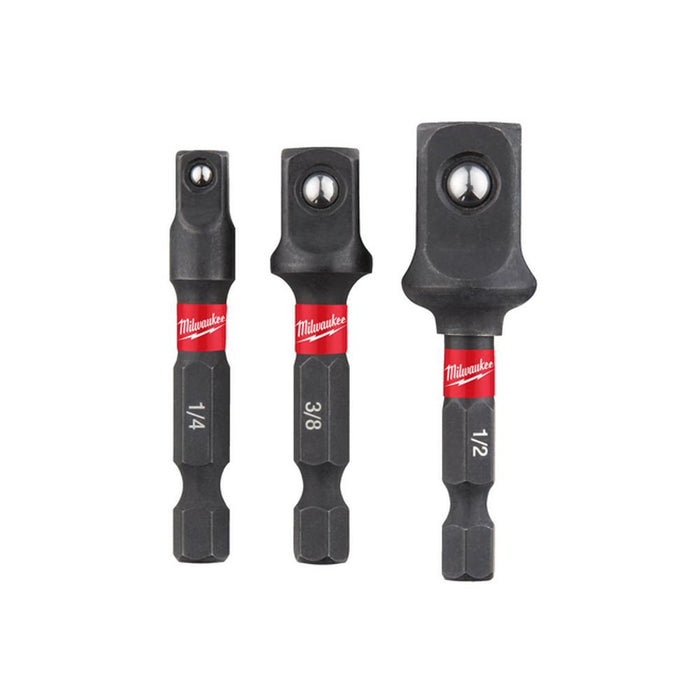 Milwaukee Impact Duty Adaptors 3 pack
