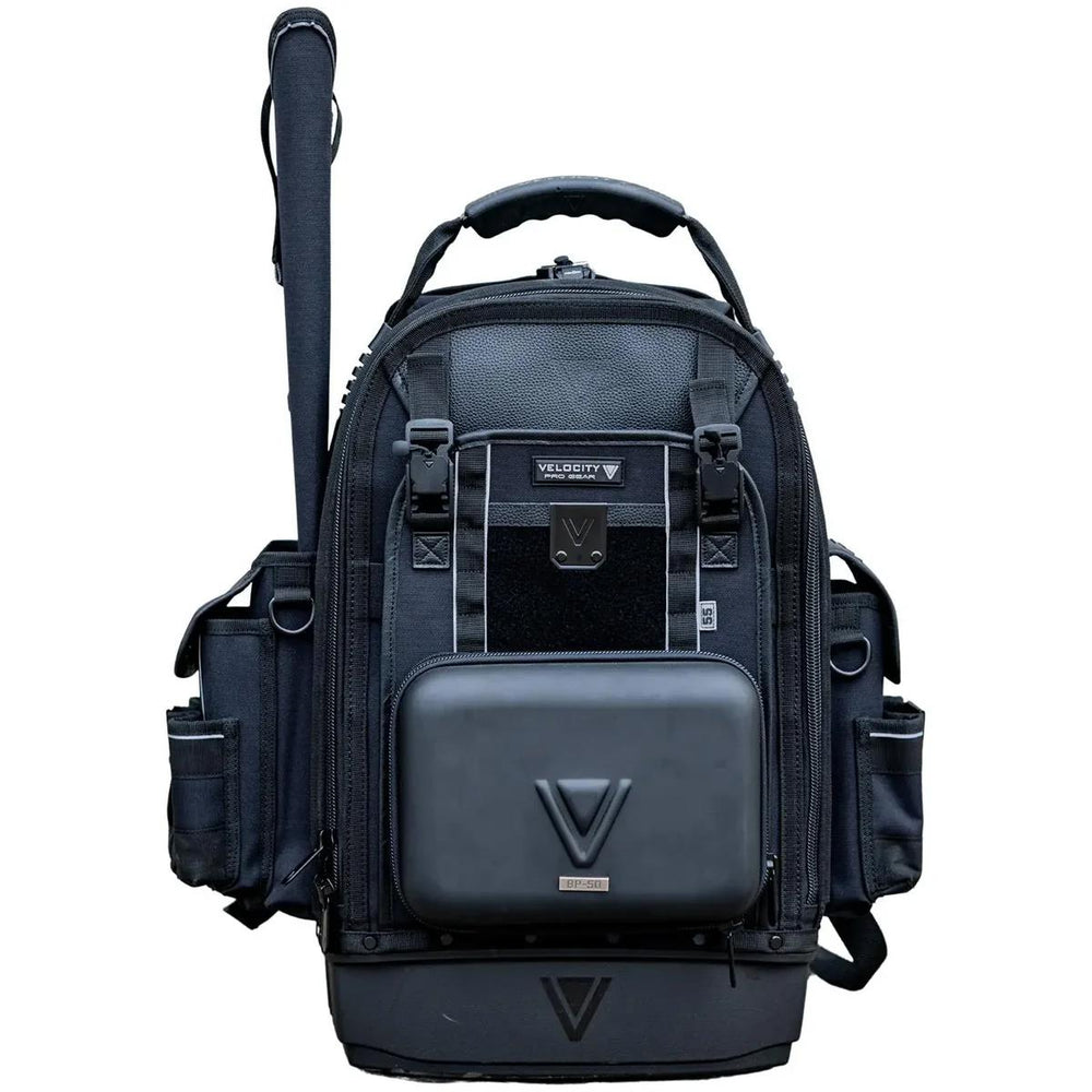 Velocity Rogue 55 Carpenters Backpack Tool Bag Shadow Black