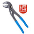 Blue Spot 250mm (10'') Water Pump Plier Grips Push Button
