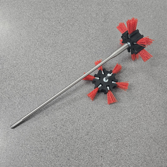 300mm Boiler Heat Exchanger Cleaning Tool + Extra Brush - Drill Attachment
