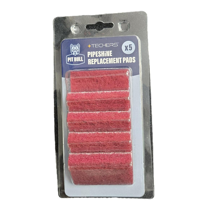 Techers x Pit Bull 5 x Replacement Pads for Pipe Shine