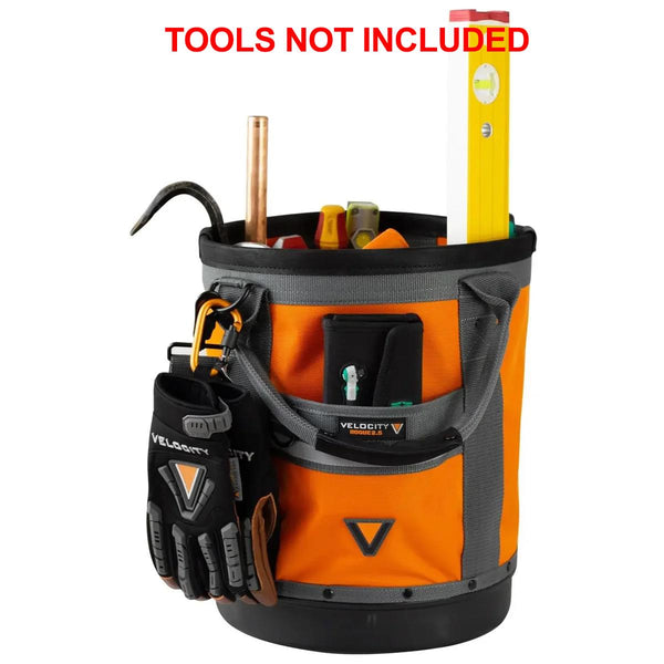 Velocity Rogue 2.5 Bucket Tool Bag Orange
